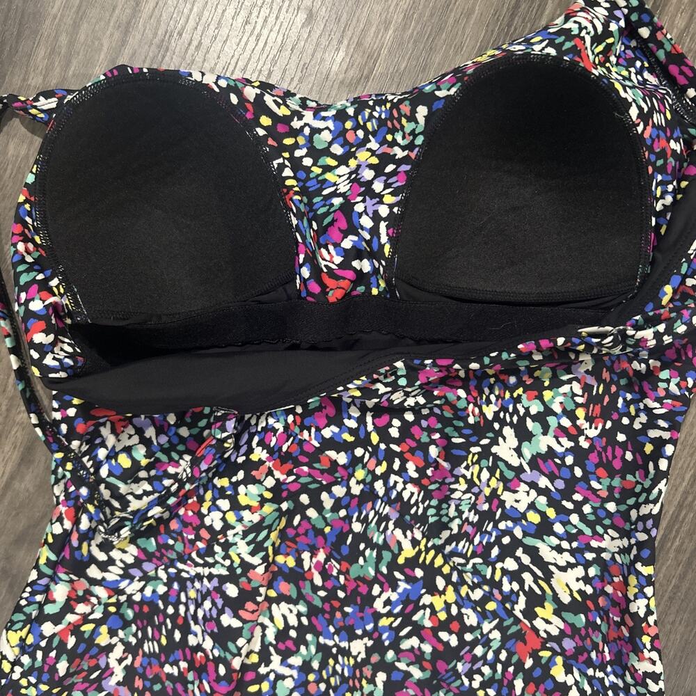 Summersalt Swimsuit Size 6 Multicolored Dots One piece, Spaghetti straps, padded - Picture 5 of 8